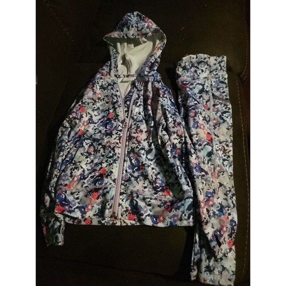 Gymboree Other - Gymboree gymgo‎ zip up jacket leggings active xs 4